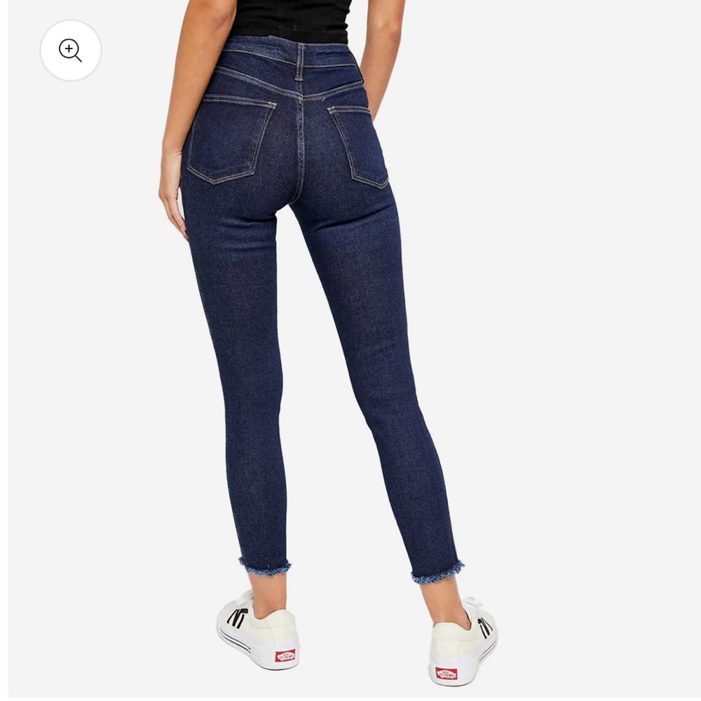Free People Raw High Rise Jegging